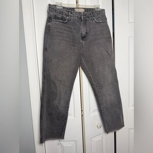 Free People Charcoal Denim Jeans